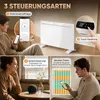HOMCOM Smart-Panelheizung 1500 W, freistehend oder zur Produktbild-Vorschau 5