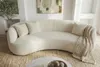 riess-ambiente Modernes Sofa ATELIER 230cm beige Bouclé Produktbild-Vorschau 11