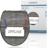 SCHÜTTE WC sedátko OFFLINE, duroplastové WC sedátko s Náhled obrázku produktu 1