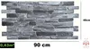 A panel of faux stone wall cladding. Náhľad obrázku produktu
