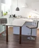 A modern kitchen with a breakfast bar and two bar stools. Náhled obrázku produktu