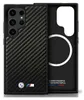 BMW Leather Carbon MagSafe Samsung Galaxy S25 Ultra nero Anteprima dell’immagine prodotto 1