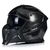 A black and gray LS2 motorcycle helmet is shown against a white background. Voir les images du produit