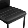 [en.casa]® 2er-Set Stühle schwarz Hochlehner Esszimmer Produktbild-Vorschau 5