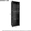okwish Vitrinen Sideboard mit 3 Glasfächer für Badezimmer, Produktbild-Vorschau 7