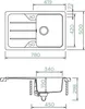 Schock Formhaus D-100 S Nero Granitspüle Produktbild-Vorschau 7