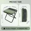 Opklapbare kruk - Campingkruk met draagtas - 31 x 31 x 28 Productafbeelding-voorbeeld 2