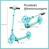 COSTWAY Scooter Roller klappbar, Tretroller Produktbild-Vorschau 3