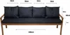 Gartenkissen Set blau – 180x60 + 4x50x56 cm Gartenkissen Produktbild-Vorschau 3