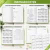 Buchkalender 2027 A5 1 Tag 1 Seite - Tagesplaner Hardcover Produktbild-Vorschau 4
