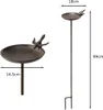 Boltze | Kovové zahradní pítko - 89 cm - hnědé Náhled obrázku produktu 3