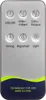 A close-up of a remote control with various function buttons and icons. Náhled obrázku produktu