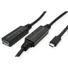 ROLINE USB 3.2 Gen 1 Aktives Repeater Kabel, Typ A - C, Produktbild-Vorschau 3