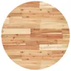 vidaXL Plateau de table Rond Ø70x2 cm Bois massif Acacia Voir les images du produit 1