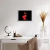 Gerahmtes Poster - Weißer Rahmen - Tanz Tänzer - 50x40 cm - Produktbild-Vorschau 6