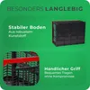 Novaliv Einkaufskorb Klappbox | 30L Rot Schwarz faltbar Produktbild-Vorschau 4