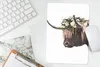 MuchoWow® Mauspad Mousepad Schottischer Highlander - Blumen Produktbild-Vorschau 5
