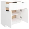 vidaXL Sideboard Weiß 60x30x70 cm Holzwerkstoff Produktbild-Vorschau 7