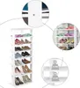 Schuhregal mit 8 Ablageflächen, Schuhständer Schuhablage Produktbild-Vorschau 4