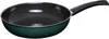 A teal frying pan with a black handle is shown against a white background. Produktbild-Vorschau