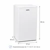 HASPOL H-92L koelkast met vriesfunctie 92 l, 230 V, 80 W, Productafbeelding-voorbeeld 4