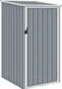 vidaXL Abri de jardin Gris 87x98x159 cm Acier galvanisé Voir les images du produit 9