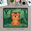 itenga Papierkorb mit Schreibunterlage KAWAII Motiv TIGER Produktbild-Vorschau 2