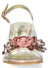 Misstyl by Laura Vita Damen Sandalette Blüte Slingback Produktbild-Vorschau 6