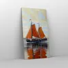 Bild auf Leinwand - Leinwandbild - Einteilig - Segelschiffe Produktbild-Vorschau 4