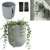 Pot de fleurs suspendu, support mural pour plantes, pot de Voir les images du produit 1