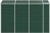 vidaXL Záhradný prístrešok zelený 191 x 300 x 198 cm Náhľad obrázku produktu 5