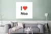 MuchoWow® Poster Ich liebe - Noa - Mädchen 75x75 cm - Wand Produktbild-Vorschau 5