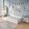 INONEFT Kinderbett 140x200 cm, Doppelbett mit Produktbild-Vorschau 3