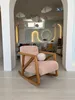 Hanah Home, NiniMini - Pink, křídlové křeslo, 100 % habrové Náhled obrázku produktu 1