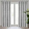 Eurofirany Vorhang VILLA stahl 140X250 Ösen Produktbild-Vorschau 1