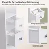 Mondeer Badezimmer Hochschrank Schmaler Standschrank mit Produktbild-Vorschau 5