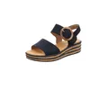 Gabor Sandalette 550.36, Rauleder, Blau, Damen Produktbild-Vorschau 32