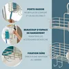 Étagère de douche Bremermann avec 2 paniers, panier de Voir les images du produit 5