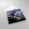 Bilder auf glas - Auto Retro Himmel - 40x40cm - Glasbilder Produktbild-Vorschau 2
