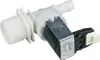 A close-up studio shot of a white solenoid valve with a black coil and silver metal bracket, isolated on a white background. Produktbild-Vorschau