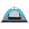 Kuppel-Campingzelt 2 Personen Blau Quick Release Produktbild-Vorschau 5