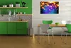 Wallario selbstklebendes Poster - Bunte Kugeln in orange Produktbild-Vorschau 3