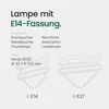 Spectrum LED Leuchtmittel Windstoß Kerze 4W = 30W E14 matt Produktbild-Vorschau 6