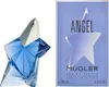 A perfume bottle and its packaging are displayed side-by-side against a white background. Podgląd zdjęcia produktu