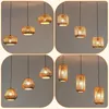 ZMH Lampe à suspendre Boho Lampe à suspendre en rotin Lampe Voir les images du produit 7