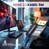 Extralink Kabel HDMI 2.1 5 m 8K UHD HDR 48 Gb/s eARC 120 Hz Náhled obrázku produktu 3