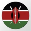 Huuraa Magnet Kenia Flagge Geschenk Kühlschrankmagnet 59mm Produktbild-Vorschau 1