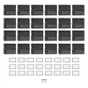 24 x boxy na boty boxy na boty stohovatelné organizéry na Náhled obrázku produktu 3
