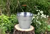 Zinkeimer Metalleimer 10 Liter 27 x 25 cm Bierkühler mit Produktbild-Vorschau 5