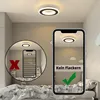 ZMH Plafonnier LED Chambre à coucher - 20W Moderne Lampe de Voir les images du produit 3
